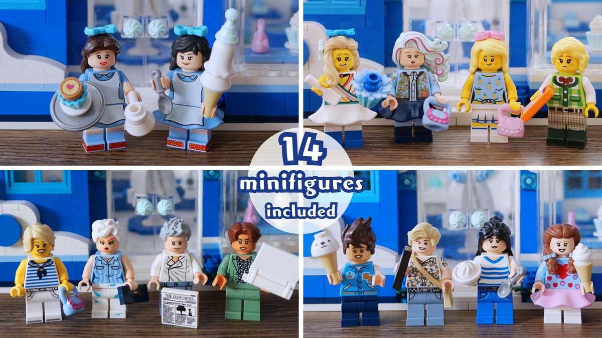 riwa192's tweet photo. カフェを作りました。
レゴフレンズみたいに、遊べるセットです🧁

#LEGO #レゴ https://t.co/pQYpcHbofm