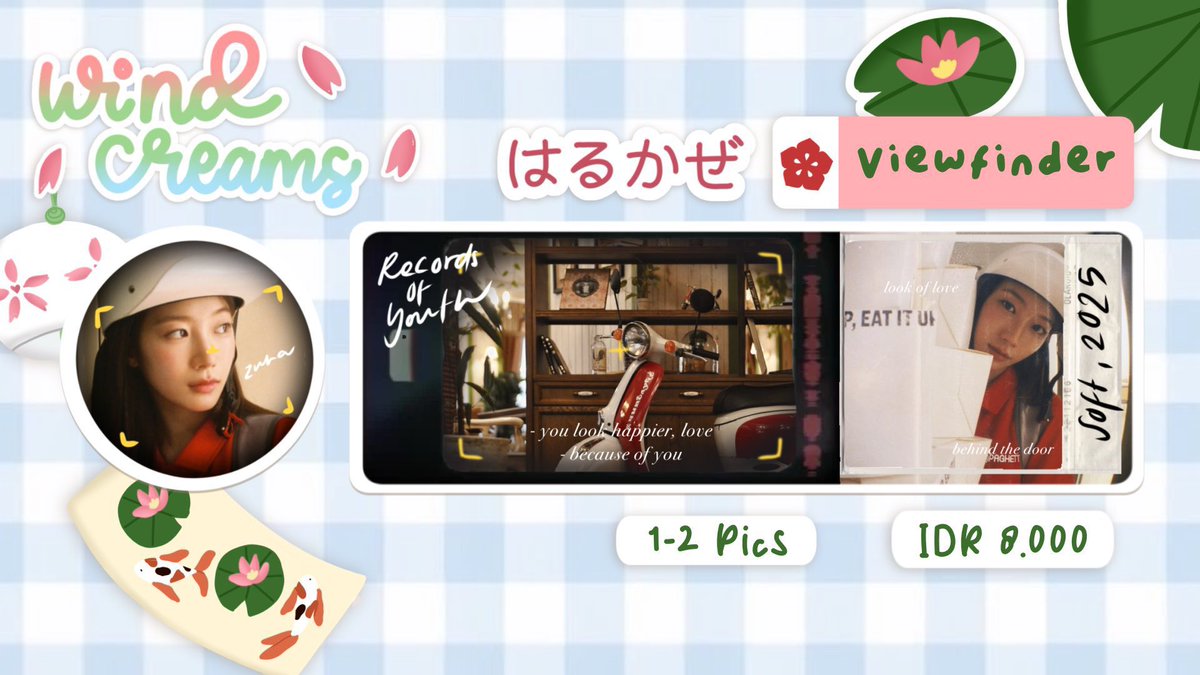 windcreams's tweet image. help rt please, thanks!

haiii, yuk ikutan optip kilat spesial untuk req 4 katalog layout cantik di bawah iniii!🩷 sebagian hasilnya akan didonasikan untuk membantu teman-teman kita yang terdampak bencana 🤍 ini optip kilat, jadi akan langsung dikerjakan yaa! #zonauang