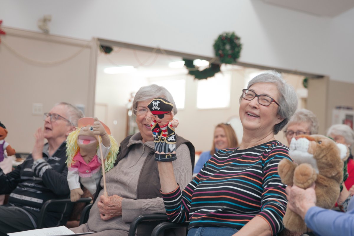 Grey Guardians: Phishing - CAOS's new puppet show shares cyber security practices with seniors, starring Jen Bain and Jordan French. We're  planning to do a second tour in February. You can help this Giving Tuesday by making a charitable donation to CAOS. canadahelps.org/en/charities/c…