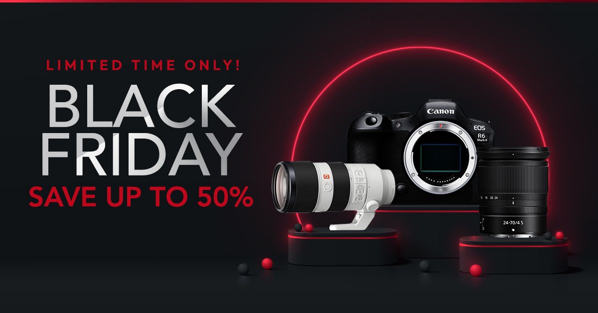 Our #BlackFriday deals have been EXTENDED! 🤩 You can still SAVE up to 50% but be quick! As they won't continue for long 👉🏼 bit.ly/camerajungle