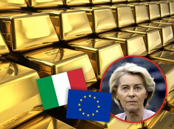 PUsiadek's tweet image. Realia strefy euro. Włoskie złoto nie należy do państwa i narodu włoskiego?

Dla wszystkich fanów przyjęcia EURO, czyli jak rezerwy nie są już rezerwami państwa, a rezerwami kontrolowanymi przez EBC na potrzeby stabilności waluty.

Na włoskiej scenie politycznej wybuchł spór,…