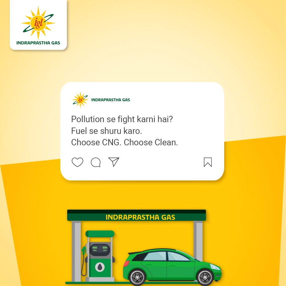 IGLConnect's tweet image. This National Pollution Control Day, let’s choose a cleaner road ahead.
Choose CNG. Choose Clean. Choose IGL.

Visit us at iglonline.net or please contact: 1800-102-5109 or 1800-419-5109

#NationalPollutionControlDay #ChooseClean #ChooseCNG #IGLCNG #CleanFuel