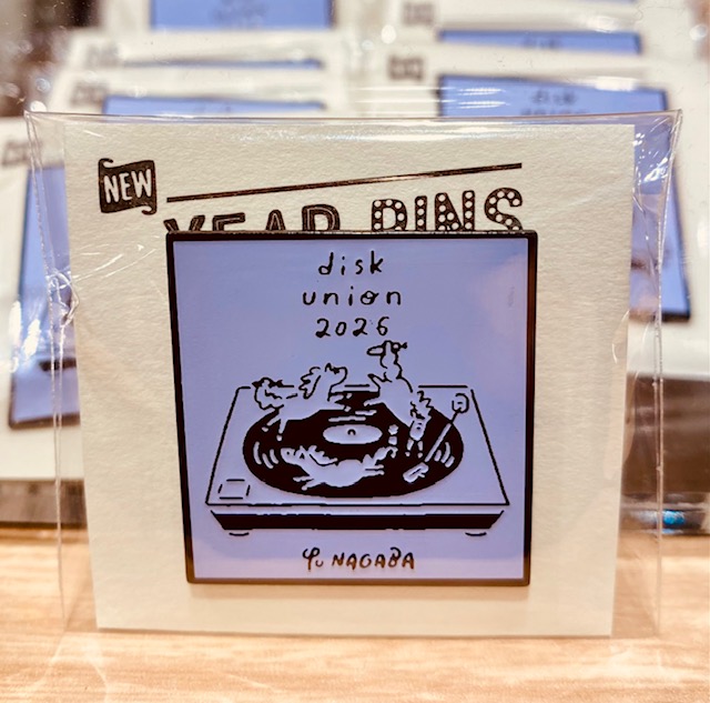 毎年恒例の干支をモチーフに長場雄さん書下ろしのNEW YEAR PINSが発売