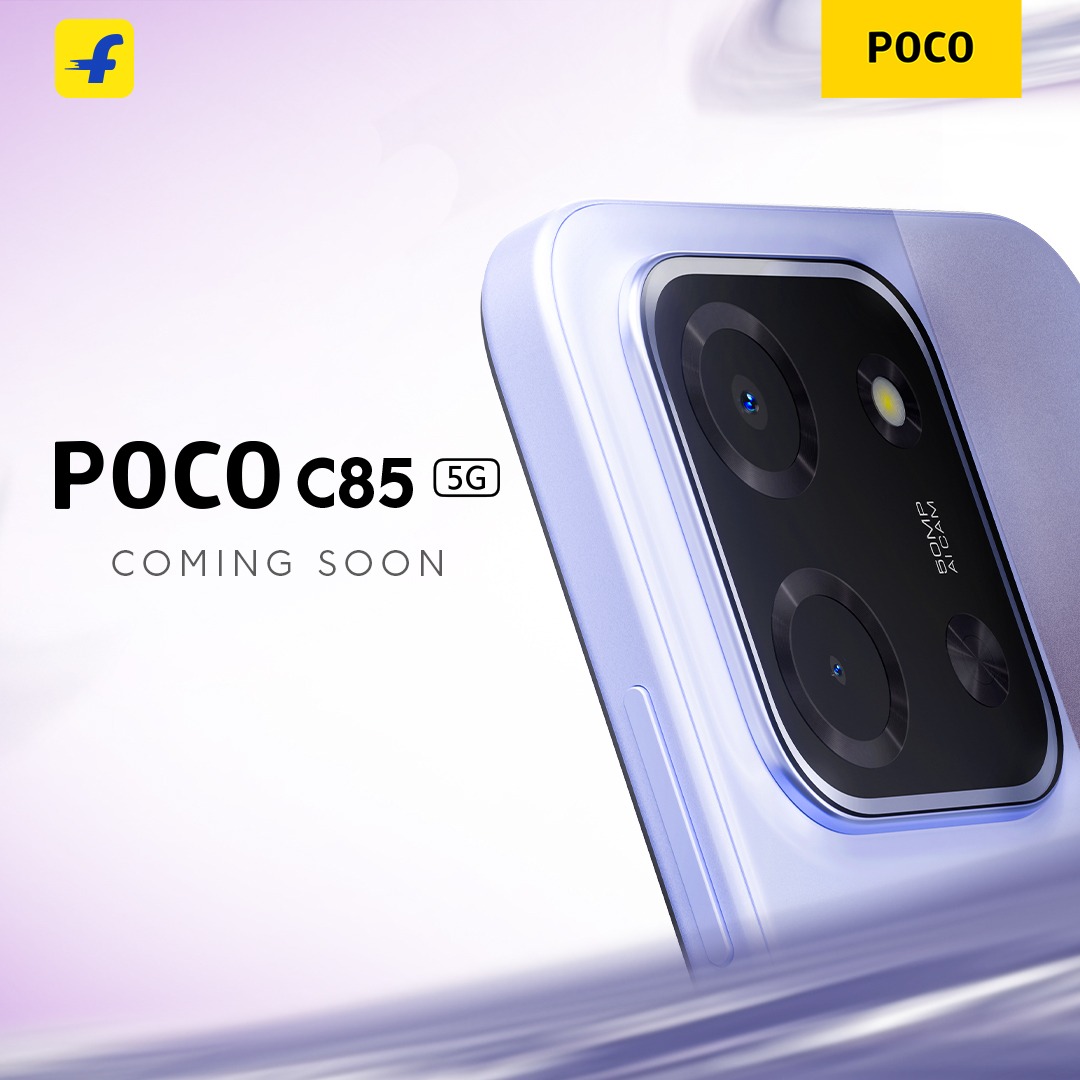 TechHome100's tweet image. POCO C85 5G launching soon in India 🇮🇳 
#POCO #POCOC85