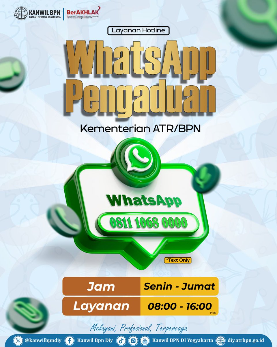 kanwilbpndiy's tweet image. Halo #SobATRBPN DIY,
Penguatan Tata Kelola Pertanahan, Kanwil BPN DIY Lantik Penilai Pertanahan 
#MelayaniProfesionalTerpercaya

Selengkapnya di 
instagram.com/p/DRwS5LECZKe/…