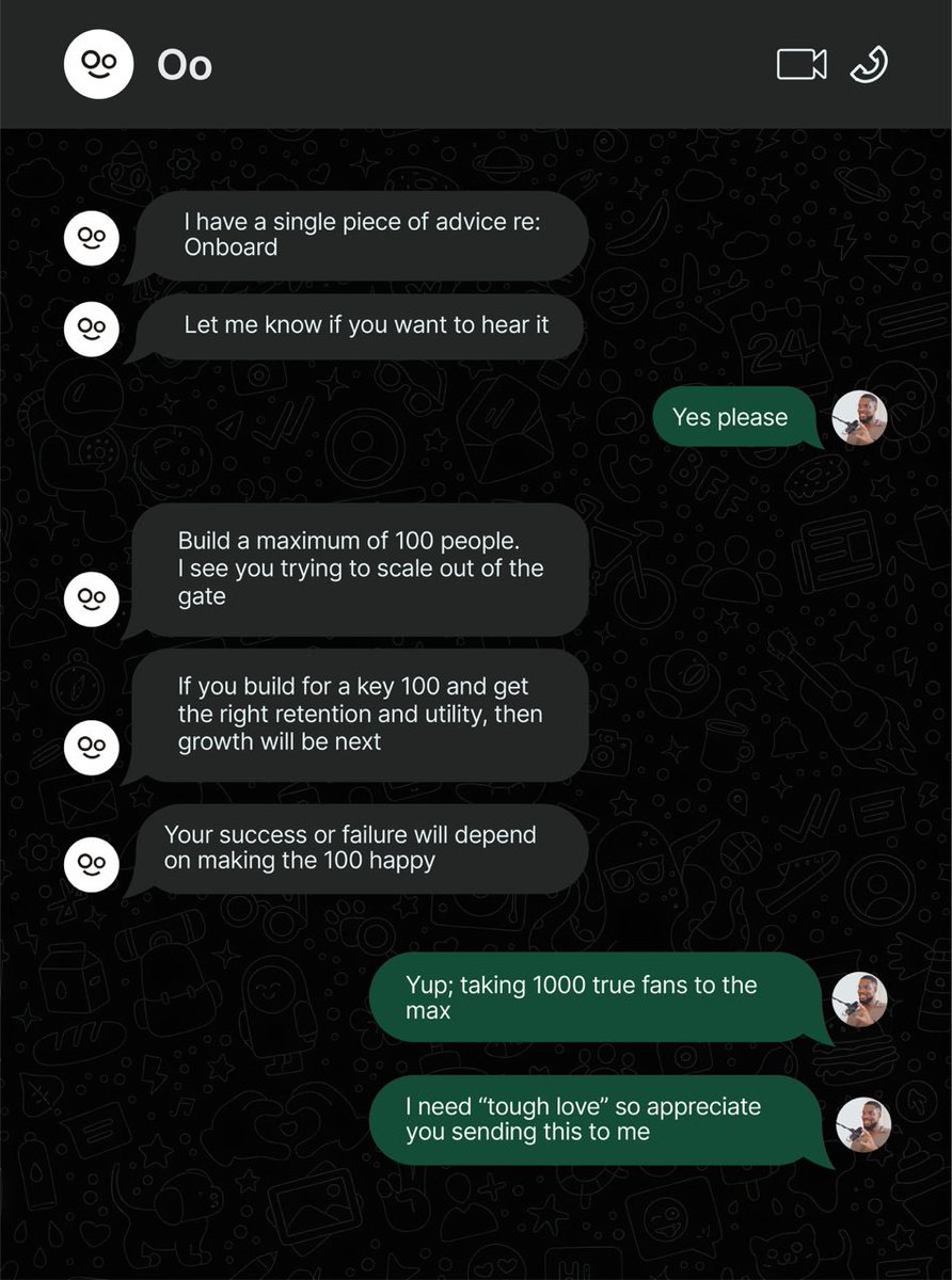 This video was inspired by a conversation I had with <a href="/OoTheNigerian/">Oo Nwoye</a> 

No matter how experienced you are as a founder / builder. It’s still easy to get the basics wrong. 

Oo thanks for taking back to startup school 👨‍🎓