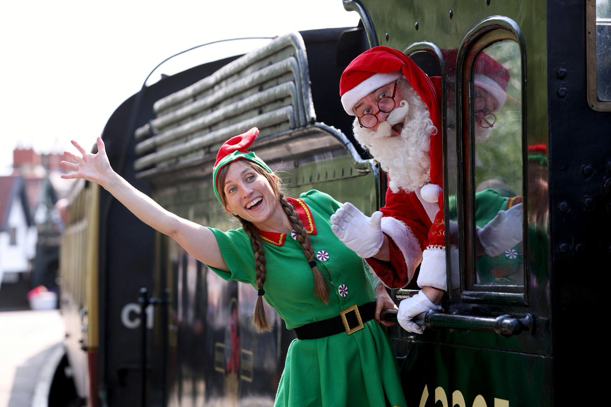 Will you be joining us this weekend onboard the Santa Express? 🎅

📅 6th, 7th, 13th, 14th &amp; 20th-24th Dec
🎟️ From £34.50 per person

Book your tickets for this magical journey by visiting nymr.co.uk/santa