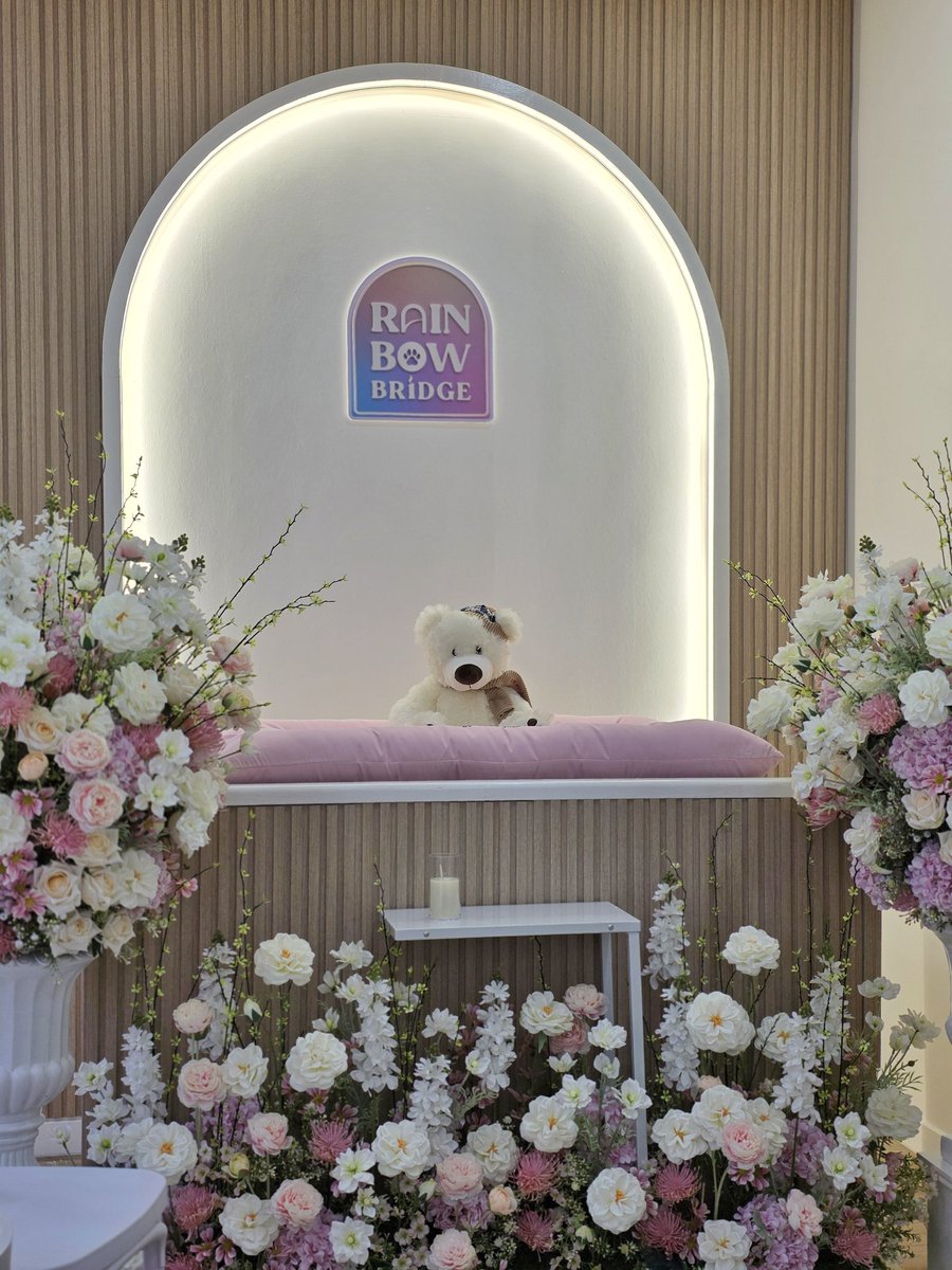 Nottie35048951's tweet image. ฌาปณสถานของเราใช้คำว่าข้ามสะพานสายรุ้ง 🌈

ใดๆคือขอฝาก Rainbow Bridge ไว้ด้วยนะคะ เราสร้างที่นี่ขึ้นมามานอกจากจะเพื่อส่งน้องข้ามสะพานอย่างดีที่สุดแล้ว ยังเน้นฮีลใจครอบครัวด้วย เรากล้าพูดเลยว่าเราคิดทุกอย่างมาอย่างดีที่สุด เพิ่งเปิดไม่นานแต่ก็ได้รับ Feedback ดีมากๆ 1/2)