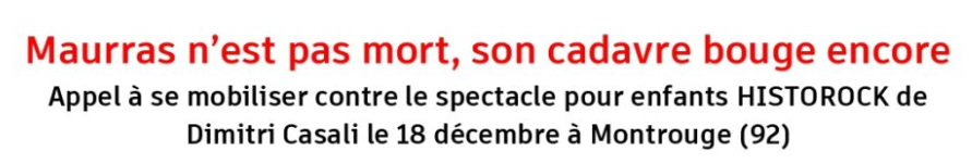 EducationSo's tweet photo. Boycottons le spectacle jeune public #historock financé par Pierre-Édouard #Stérin, le 18 décembre à Montrouge (92).
Merci aux camarades du @StucsCntso et du @STAA_CNTso ✊
Du puy du fou à Stérin, mettons fin aux révisions réactionnaires de l'histoire
https://t.co/NvKlyZhx3j https://t.co/yLmNqpDcLG