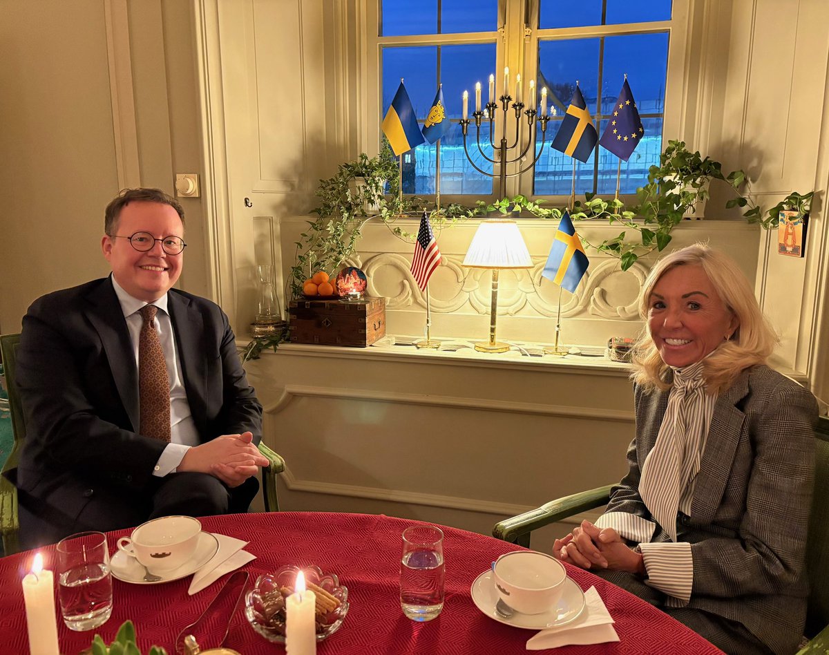 U.S. Ambassador to Sweden tweet media