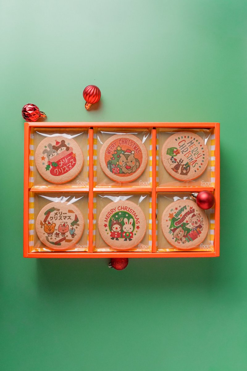 focetta's tweet image. 🎄💌 想いをそっとクッキーで。
照れくさい言葉も、甘さにのせて届けよう 🍪✨
この冬、“小さな言葉の贈り物”を 🎁❄️
#focetta #メッセージクッキー #クリスマスギフト