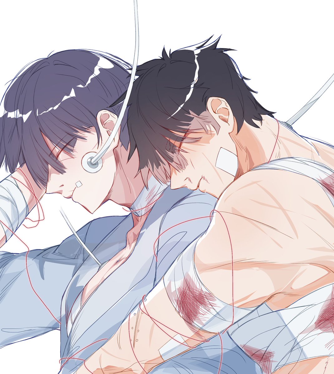 Naruhoshi weekly -week 3: Injuries (and soulmate)

Till death do us part

<a href="/NRHS_weekly/">NARUHOSHI WEEKLY 2025 || FINAL WEEK</a> 

#鳴保 #나루호시 #nrhs #naruhoshiweekly2025