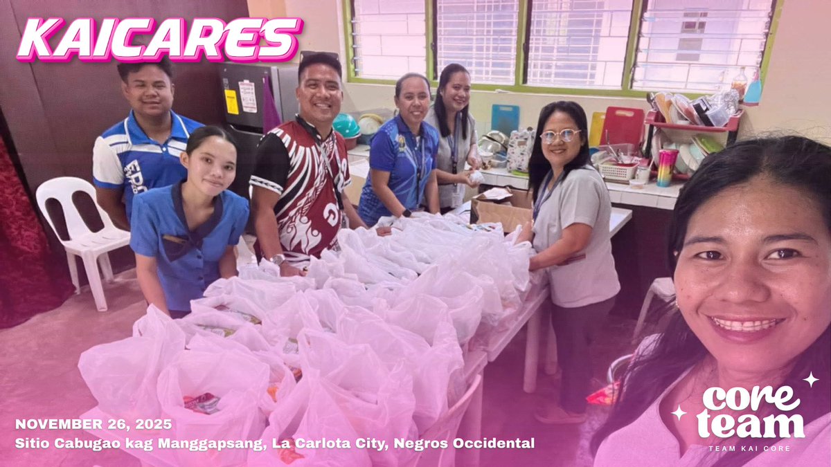 TeamKaiCore's tweet photo. This initiative became possible through the dedication and cooperation of the teachers from San Miguel National High School, who helped us reach the communities and ensured that the relief goods were delivered with care. Their commitment and bayanihan spirit truly made a difference.

To all Kaimates and kindhearted individuals who contributed—thank you. Your generosity and solidarity turned this mission into a meaningful act of compassion. Together, we brought comfort, hope, and a reminder that help always finds a way.
