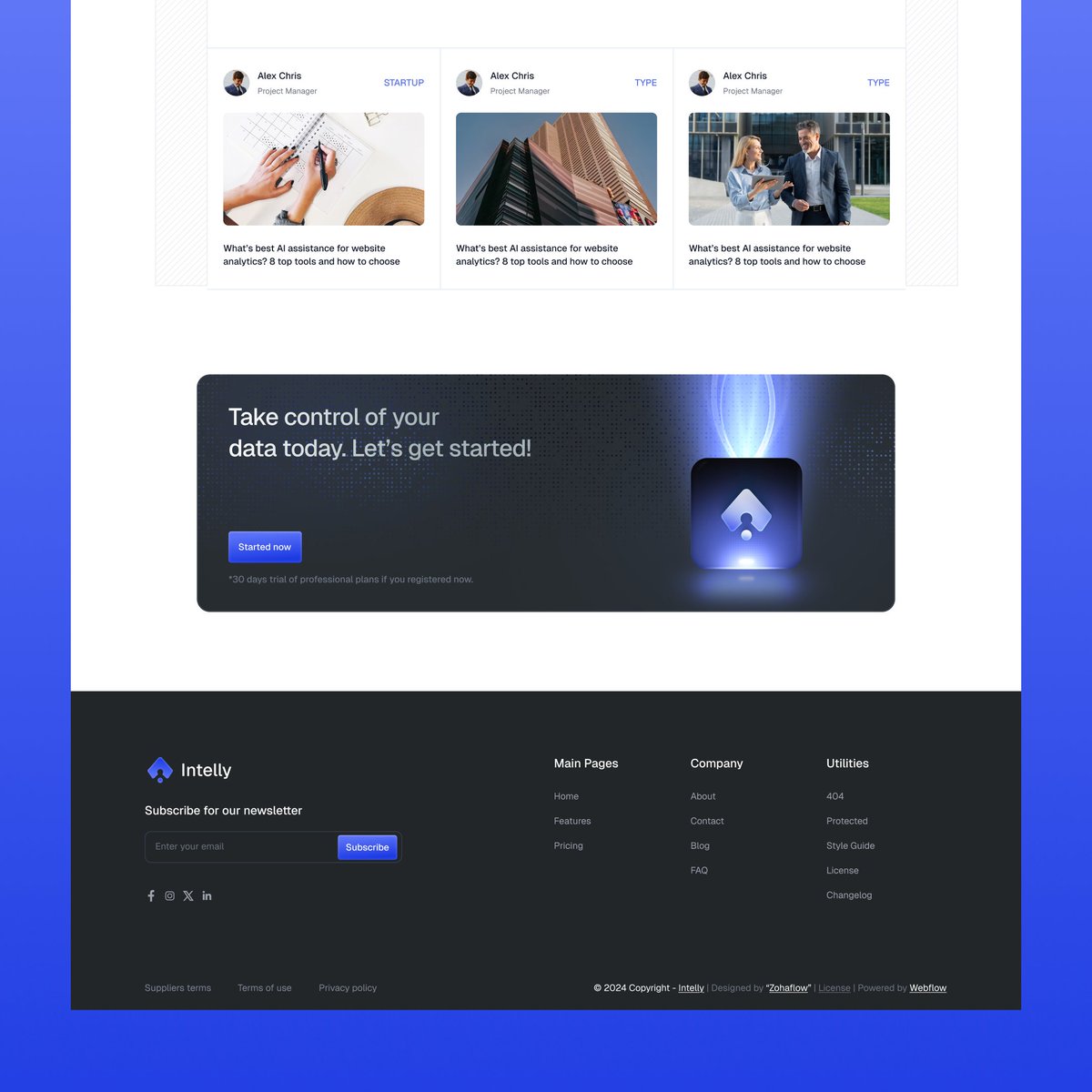 uixflow's tweet photo. ⚡️ Ready to upgrade your SaaS website? Meet Itelly — clean, powerful, and stunning in mockups. 👀💻

Built for modern SaaS, startups &amp; AI tools, with clarity, speed, and conversion in mind — on both Webflow &amp; Framer.

👉 Need help customizing?
DM us or email: uixflow84@gmail.com https://t.co/tGSkOFdu5G