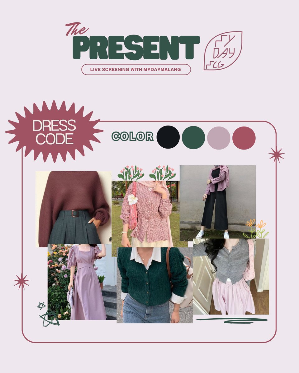 mydaymalang's tweet photo. DRESSCODE https://t.co/DuGvzwoTYD