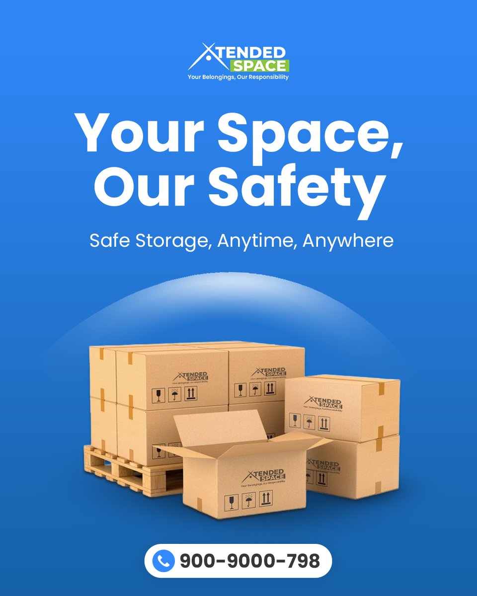 XtendedSpace's tweet image. Create extra room in your life with safe, flexible storage solutions.

Whether it’s seasonal items, office goods, or personal belongings, we store it all with care. Smart, secure, and hassle-free—your space, simplified.

 | Book Now: bit.ly/48is4H0
#XtendedSpace