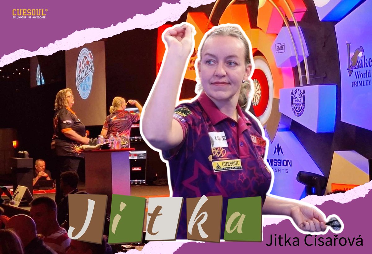 CUESOUL2014's tweet photo. Jitka Císařová continues her winning ways at Lakeside!
With a confident straight-sets victory, she books her spot in the second round this Thursday.
All the best!
Be Unique,Be Awesome,Be CUESOUL
#cuesoul
#unionplayer https://t.co/jKhH5T59i0
