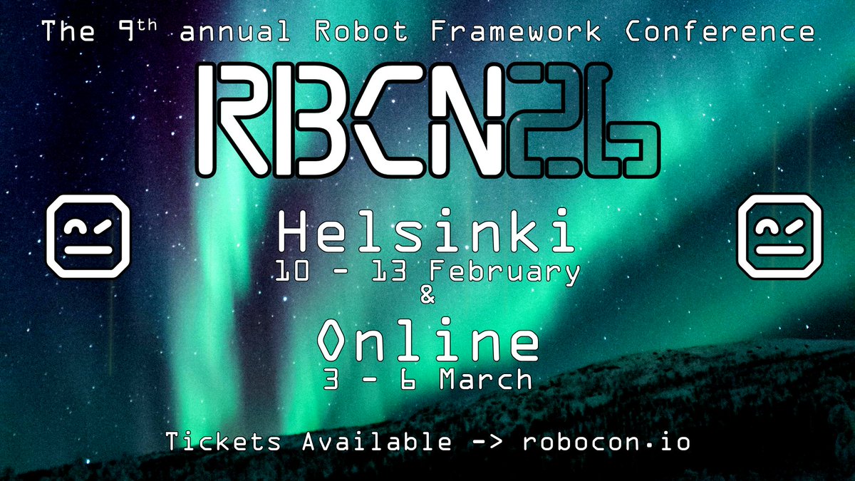 robotframework's tweet image. Thrilled to have NiceProject as a Platinum Sponsor of #RoboCon2026! 🙌

They’ve done so much for the #RobotFramework community — we’re lucky to have them onboard.

🎟️ robocon.io

#OpenSource #Automation #Testing