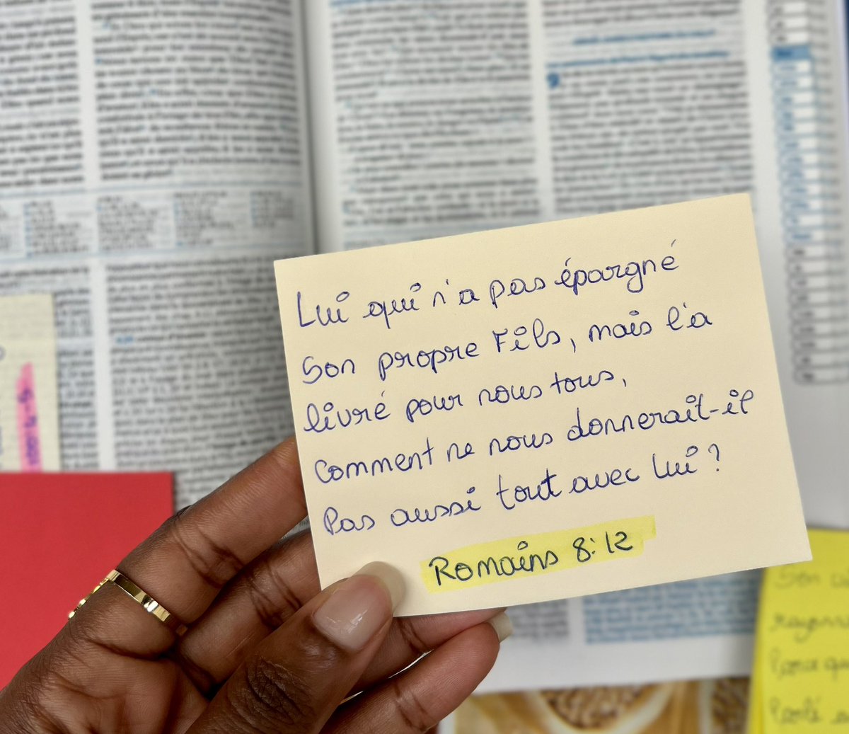 Rendre grâce pour le don suprême, l’ineffable. ✨❤️

Le seul pour qui et par qui tout est accompli : Jésus. ✝️

#jour2