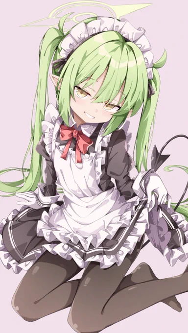 ノゾミにメイド服を着てもらった