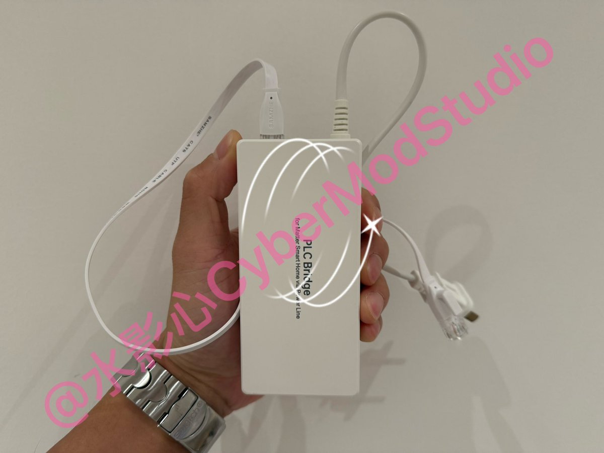 CyberModStudio's tweet image. Leaguer PLC Bridge-The world's first Matter Bridge based on PLC(Power Line Communication)
#Matter