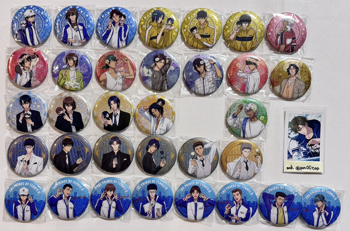 千歳千里 制服ファッション缶バッジ 44点 交換】新テニスの王子様 テニプリ 缶バッジ 譲)写真の物 求) 📍画像1枚