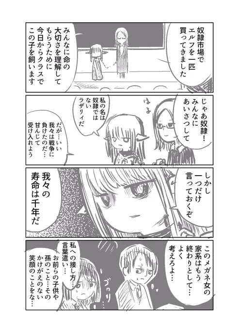 命の授業(奴隷エルフ) 