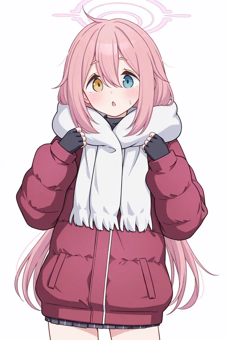 なでしこおじさん(中の人繋がり的な) #ゆるキャン #ブルアカ
