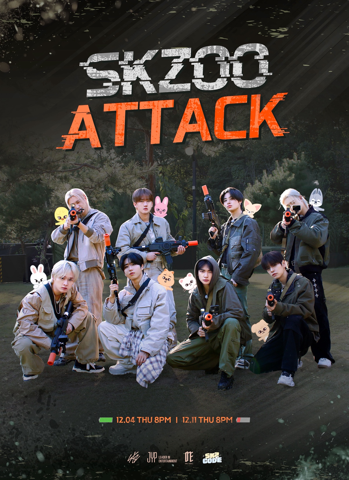 SKZ CODE(스키즈 코드)] EP.87 - 88 SKZOO ATTACK ティーザー | ロア