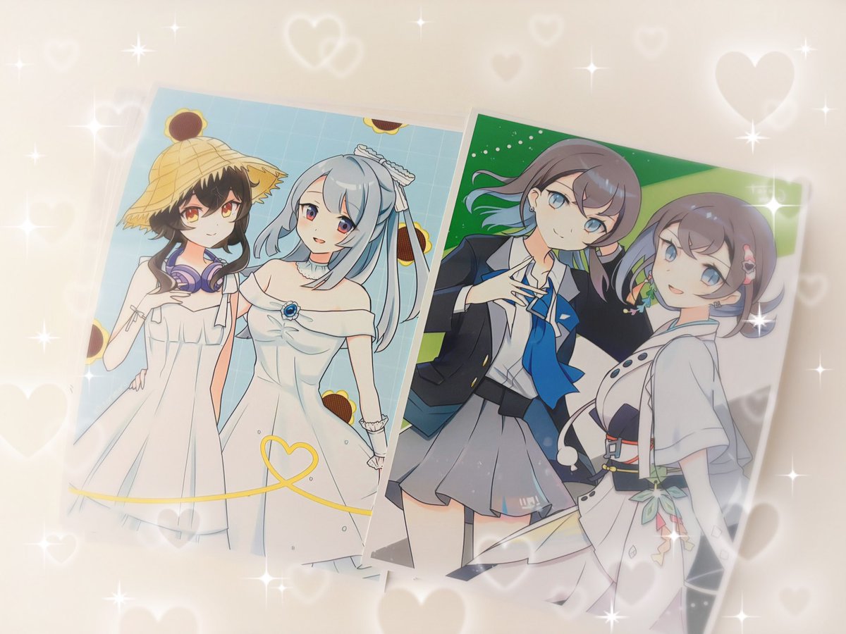 第2弾ネップリしてきましたー！
こんな感じ！
かわいい💕
▶️写真用紙印刷＋2L判＋フチあり

改めてワーフリ6周年おめでとう㊗️
またどこかで再会できますように…！❄️
