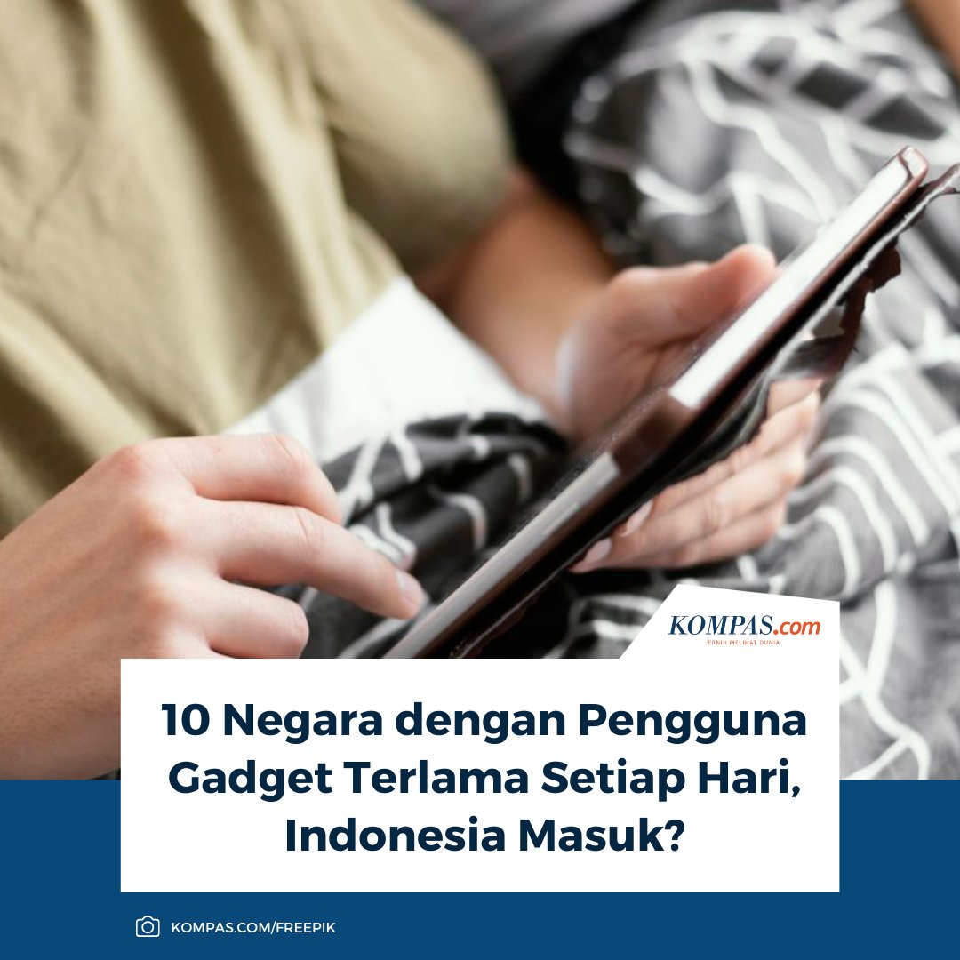 KompasTekno's tweet image. Indonesia masuk jajaran 10 besar. Benarkah warga RI paling lama menghabiskan waktu di depan layar gadget setiap hari?

Baca di sini: tekno.kompas.com/read/2025/11/2…

~TR #ScreenTime #Gadget #Indonesia