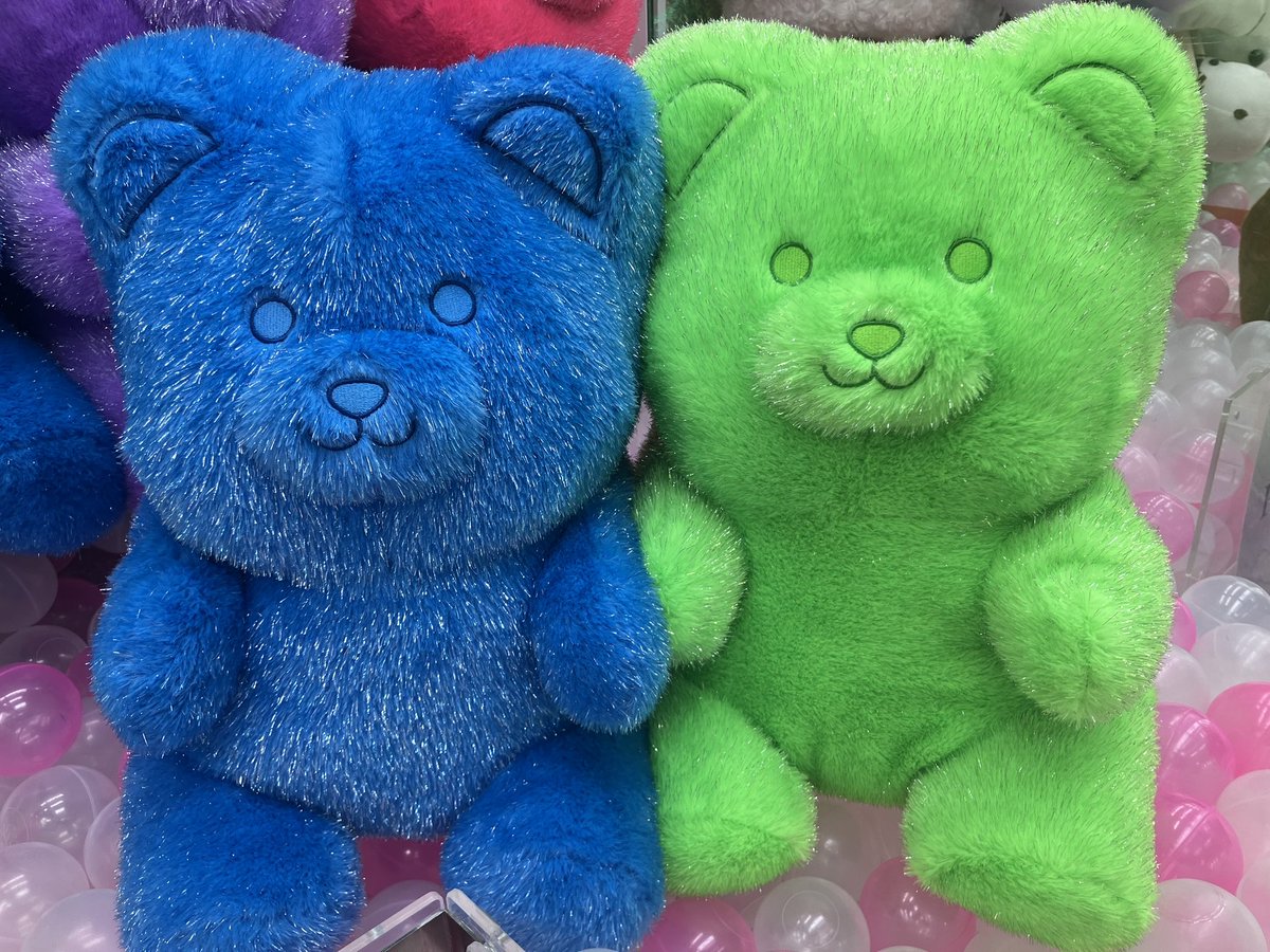 🧸新景品入荷情報🧸 『超ドでかい！くまグミキラキラぬいぐるみ』 入荷