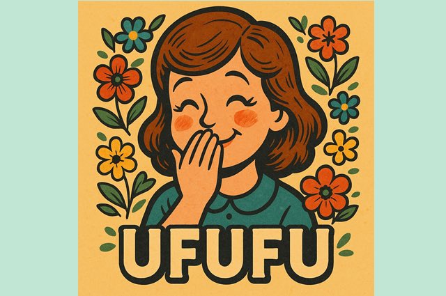punipuni_dict's tweet photo. Ever noticed a girl hiding a smile with her hand?

That’s when the Japanese onomatopoeia “Ufufu”(うふふ) gently appears!

Discover more: https://t.co/hR5cURblUk

#Onomatopoeia #SoundWords #JapaneseCulture #Smile https://t.co/DnCrld1wV9