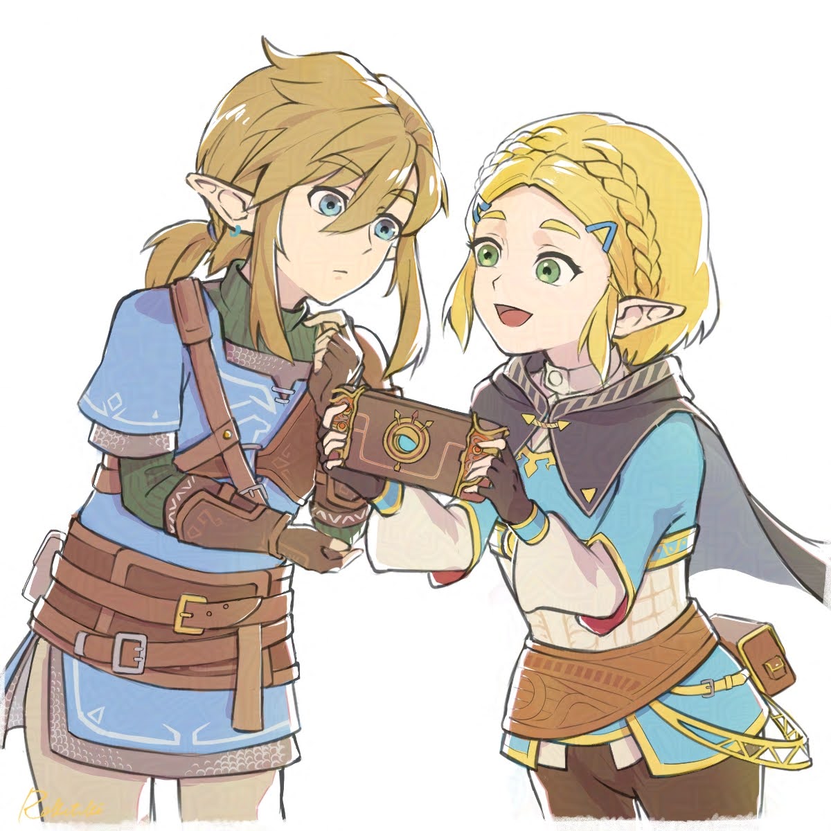 「ほら見て下さい、これ！」
#Zelda  #ゼルダの伝説