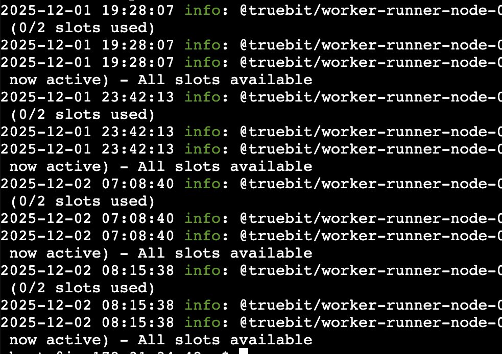 Richarddd102's tweet image. truebit node !!