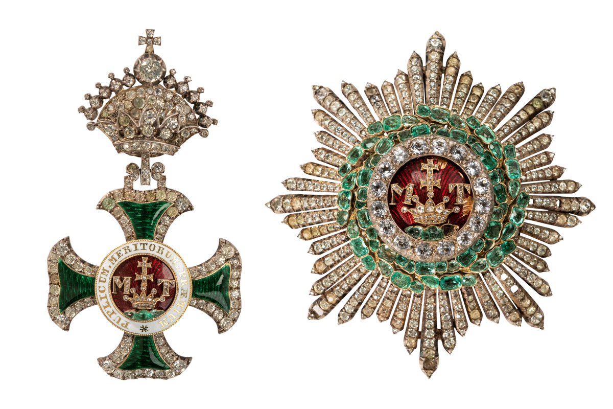 Im Königlichen Schloss Gödöllő wird ab dieser Woche Schmuck des einstigen Wiener Hofjuwelier A. E. Köchert gezeigt. Wir haben als Leihgabe einen Orden zur Verfügung gestellt, der Bismarck 1872 verliehen wurde.
bismarck-stiftung.de/2025/12/02/bis…