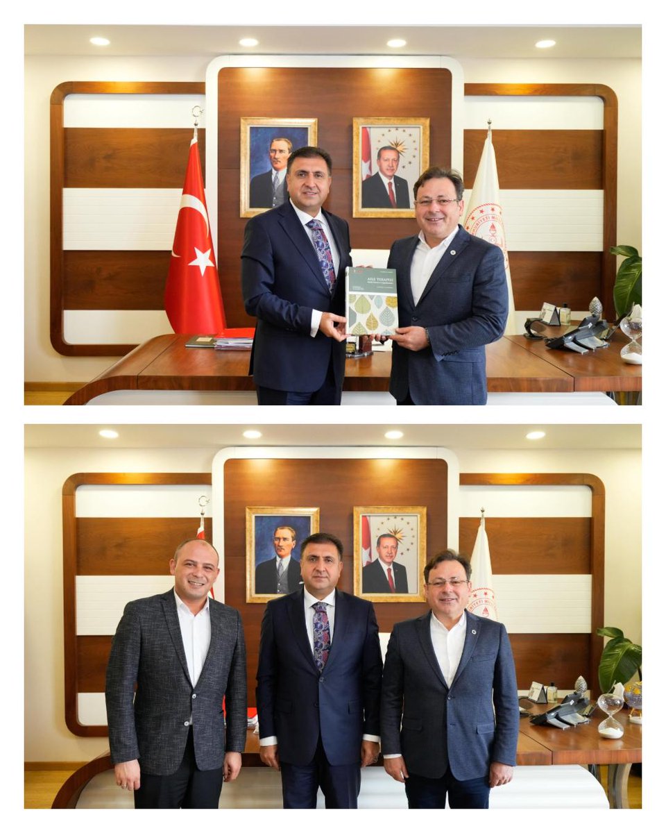 🔺️Türk PDR Derneği Genel Başkan Vekili Prof. Dr. Mehmet Engin Deniz ve İstanbul İl Temsilcisi Doç. Dr.Yusuf Akyıl, Millî Eğitim Müdürümüz Murat Mücahit Yentür'ü ziyaret ederek düzenlenecek olan 7. PDR Zirvesi için istişarelerde bulundu.

<a href="/tcmeb/">Millî Eğitim Bakanlığı</a> <a href="/Yusuf__Tekin/">Yusuf Tekin</a> <a href="/MucahitYentur/">Murat Mücahit Yentür</a>