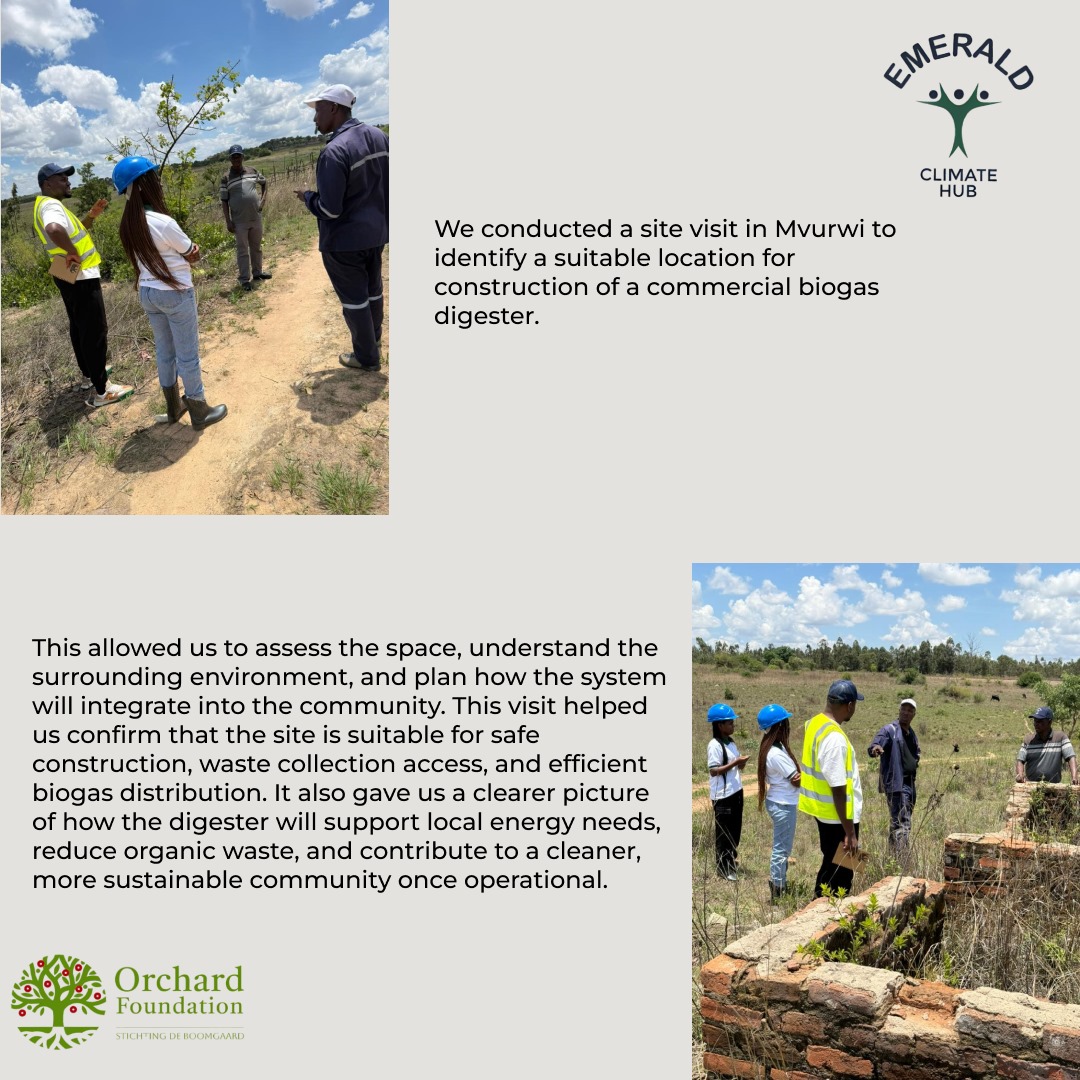Emeraldclimate's tweet photo. We conducted a site visit for the construction of our commercial digester, which will convert organic waste into clean, renewable energy for the community.

#EmeraldClimateHub #Sustainability #CleanEnergy #Biogas #CircularEconomy #ClimateAction #RenewableEnergy #GreenInnovation https://t.co/kqItllcz2A