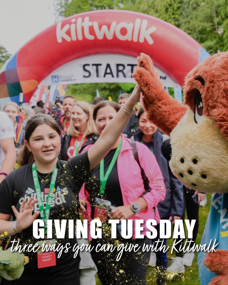 thekiltwalk's tweet image. Today is #GivingTuesday, a global celebration of giving, generosity and kindness. ❤️ 

We're all about that at #Kiltwalk! 

Here are a few easy ways to spread a bit of #KiltwalkKindness ✨