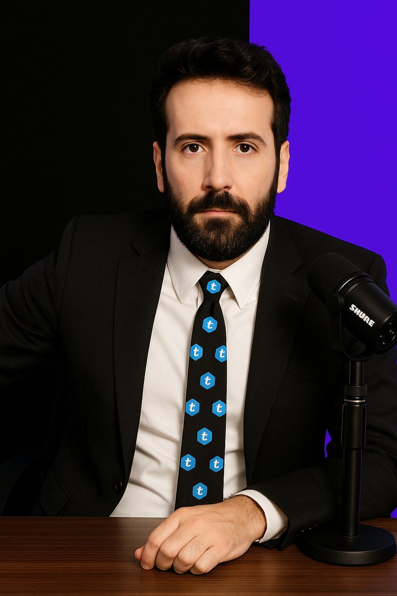 Gm <a href="/davidgokhshtein/">David Gokhshtein</a> the day after the interview with <a href="/TelcoinPaul/">Paul Neuner</a>. I had a good night sleep 😴 and dreamed you were wearing a Telcoin tie 👔 the next $TEL chat.

Would you like the telfam to provide you with one ?

Hope to hear your answer in my DM.

If you think David should