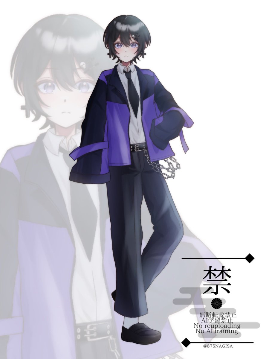 ┈┈┈┈┈┈┈┈┈┈┈┈┈┈┈┈┈┈
<a href="/fu_ka__nekomiya/">不可</a> 様の立ち絵を
担当させて頂きました( * . .)"

全体的に寒色系で統一しつつ
ふんわりとした絵に仕上げられたと
思います(*  ˊ꒳ˋ*)✨️

ご依頼ありがとうございました！
┈┈┈┈┈┈┈┈┈┈┈┈┈┈┈┈┈┈
 #陣のお絵描き