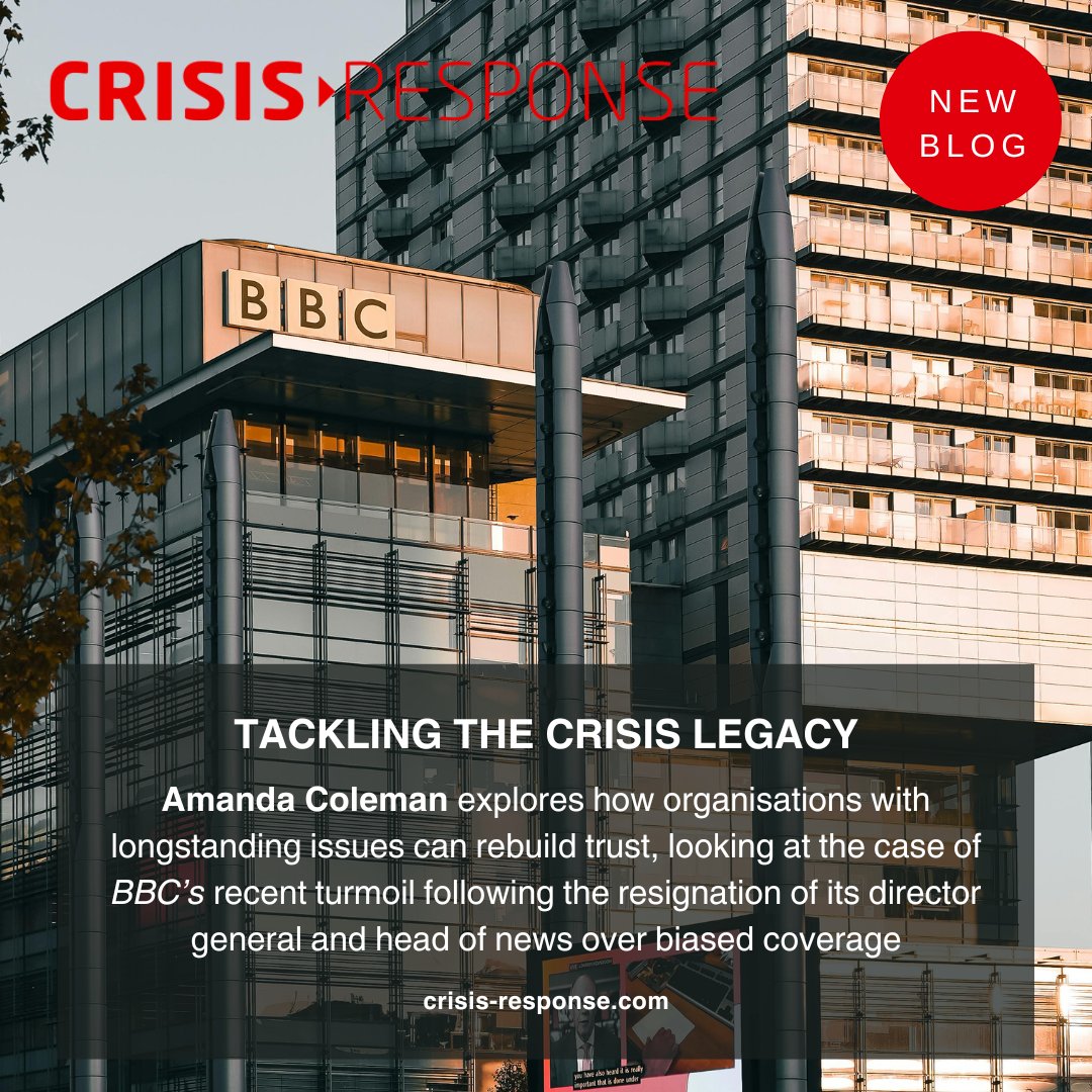 Can organisations with a history of crises rebuild trust?

Amanda Coleman reflects on the BBC’s recent turmoil, noting how repeated issues stack up, and how complex systems make change even harder

Read here: tinyurl.com/bdef9bd8