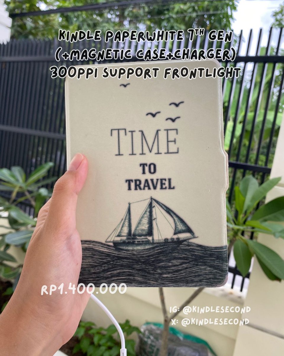 kindlesecond's tweet photo. WTS Jual Kindle paperwhite 7th gen white

-4gb muat ribuan buku
-very good condi
-bisa log in amazon
-bonus magnetic case dan charger

Rp1.400.000

Dikirim dr Jogja

tag wts wtb jual kindle preloved second zonauang ereader onyx boox kobo meebook https://t.co/8mBIGYaGt0