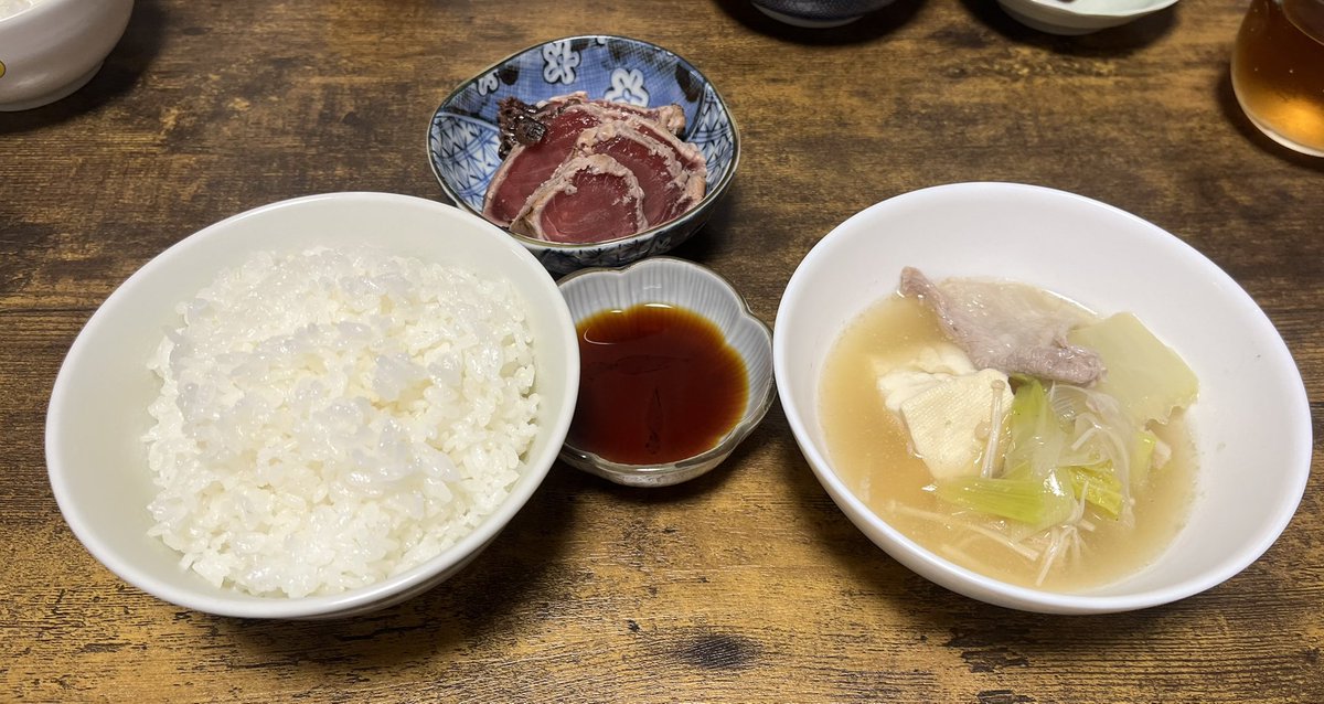 SDKuxiReqbAW3it's tweet image. 今日の夕飯です