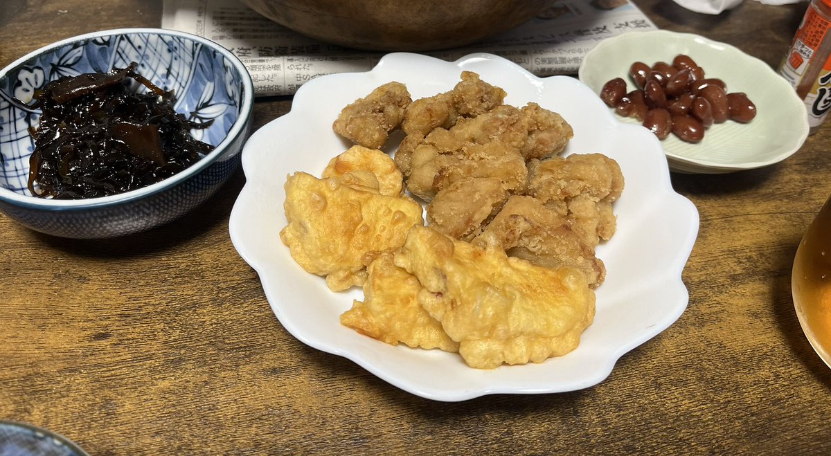 SDKuxiReqbAW3it's tweet image. 今日の夕飯です