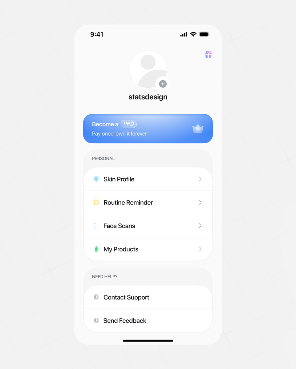 statsdesign's tweet image. A fresh profile experience designed to keep things clean, premium and on-brand 🧴