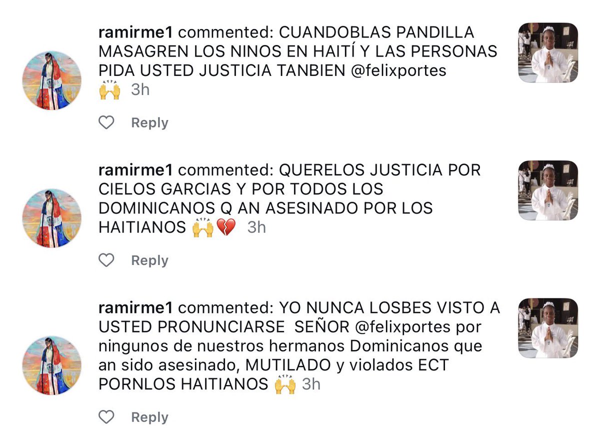 Esto es parte del problema: comentarios cargados de ignorancia, xenofobia e insensibilidad. Estamos hablando de una niña, por Dios. En estos casos no importa el color de piel ni la nacionalidad.
Yo tengo cinco hijos menores y me aterra imaginarme en los zapatos de esos padres.