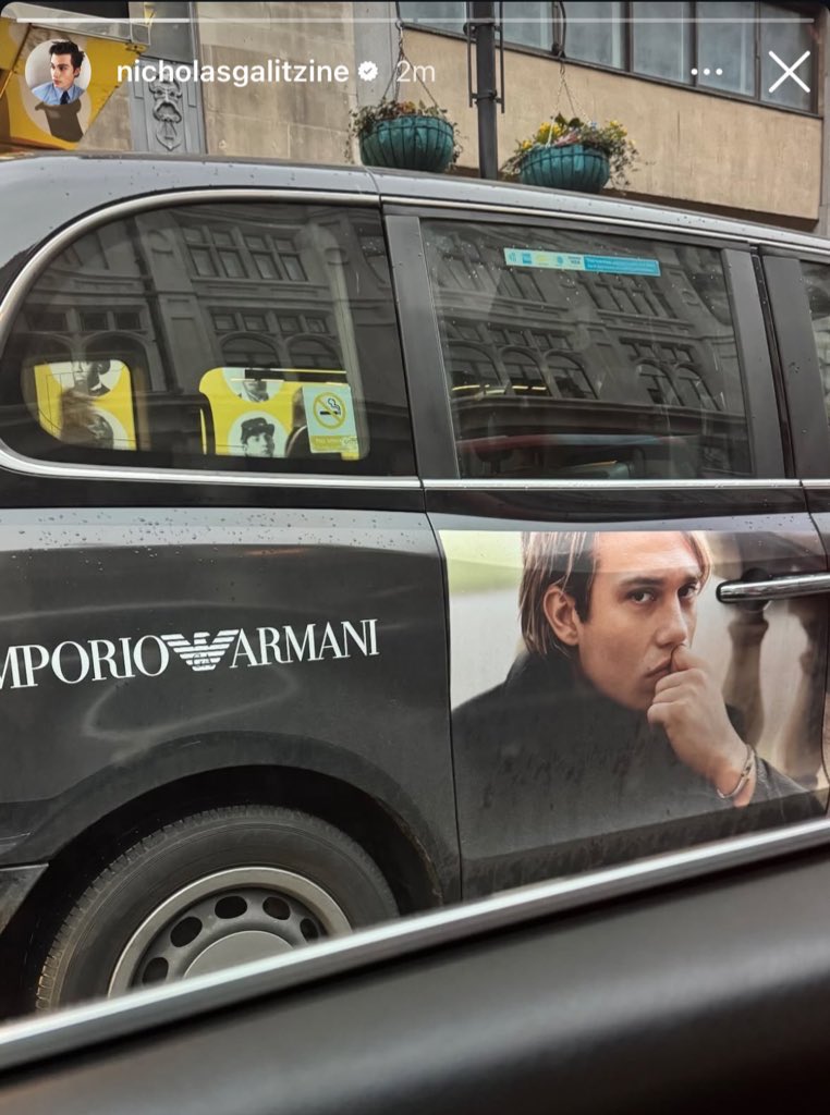 he’s on his way to get his hair bleached