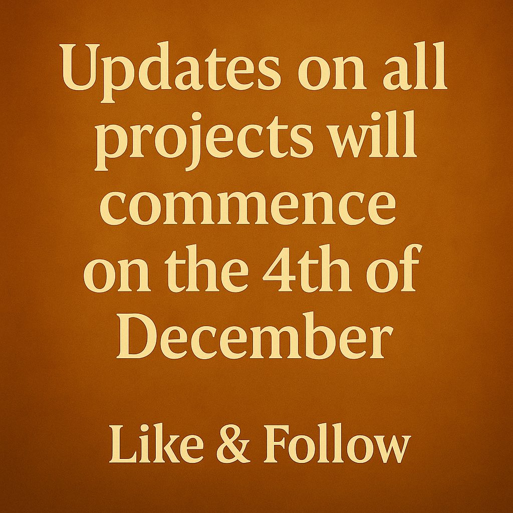 DavidRusse80478's tweet image. All projects resume on December 4th. Big updates incoming. Like &amp;amp; follow to stay in the loop. @F_Chairman @FootballManager 

#FM26
#FootballManager
#FMCommunity
#FCSave
#FCPro2
#FMStory
#FitLikeUpdates
#DeltaDave