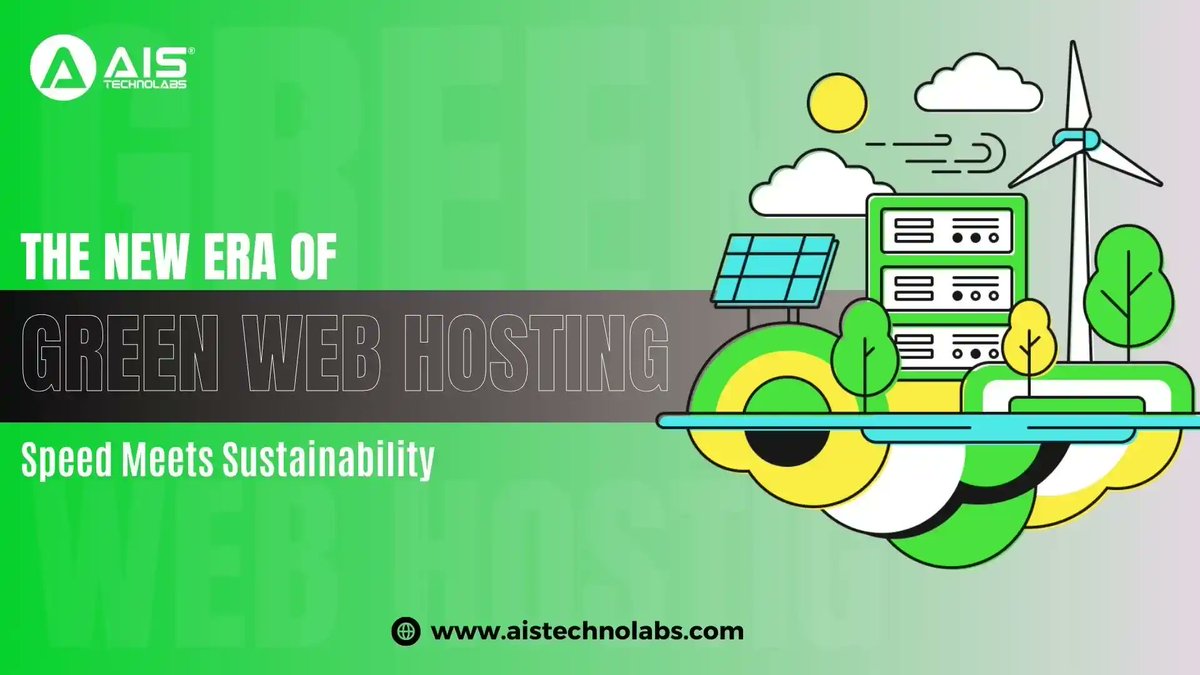 aistechnolabs's tweet image. Green Web Hosting is changing the game — faster performance with a lower carbon footprint. 🌿⚡

More businesses are going green for speed, efficiency, and sustainability.

Read more 👉 aistechnolabs.com/blog/green-web…

#GreenHosting #SustainableTech